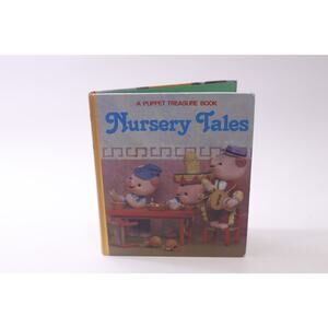 Nursery Tales, A Puppet Treasure Book Grosset & Dunlap Children's ~260120-WH 910